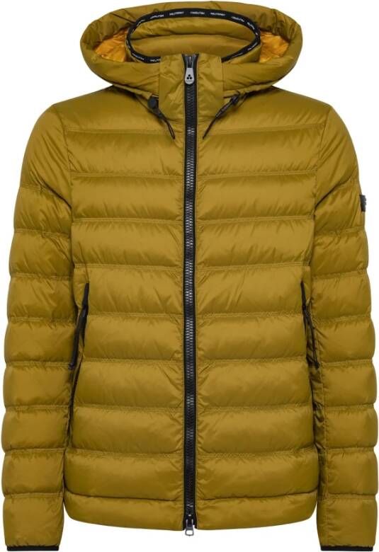Peuterey Ultra lightweight and semi shiny down jacket , Bruin, Heren
