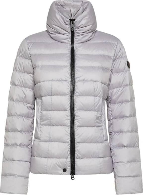 Peuterey 100% gerecycled polyester down jas , Grijs, Dames