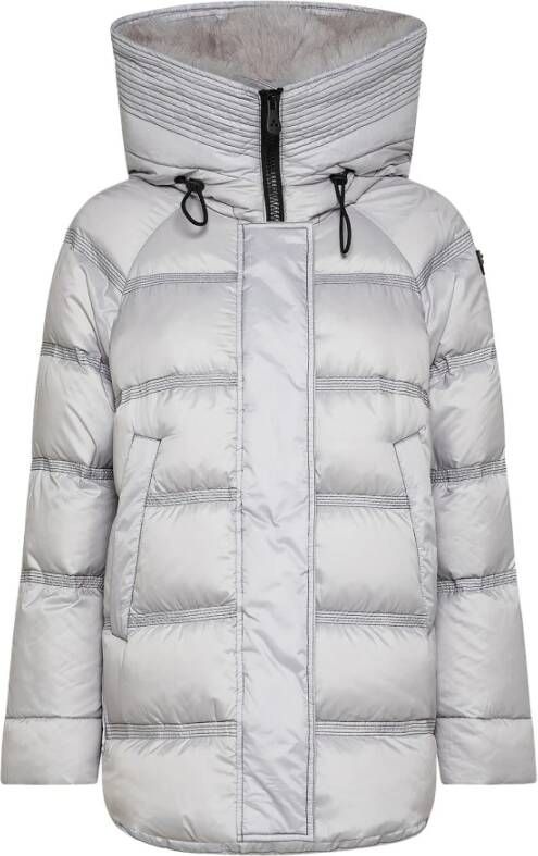 Peuterey Mode en functioneel Superlight Down Jacket , Grijs, Dames