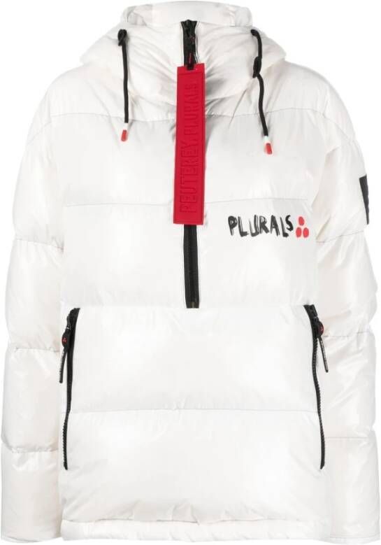 Peuterey Gewatteerde Jassen Wit Dames