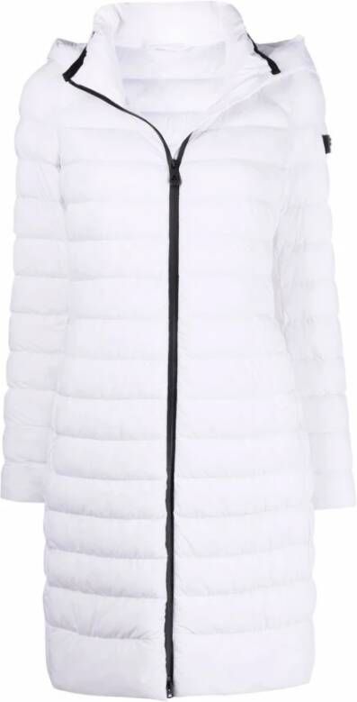 Peuterey Gewatteerde Jassen Wit Dames