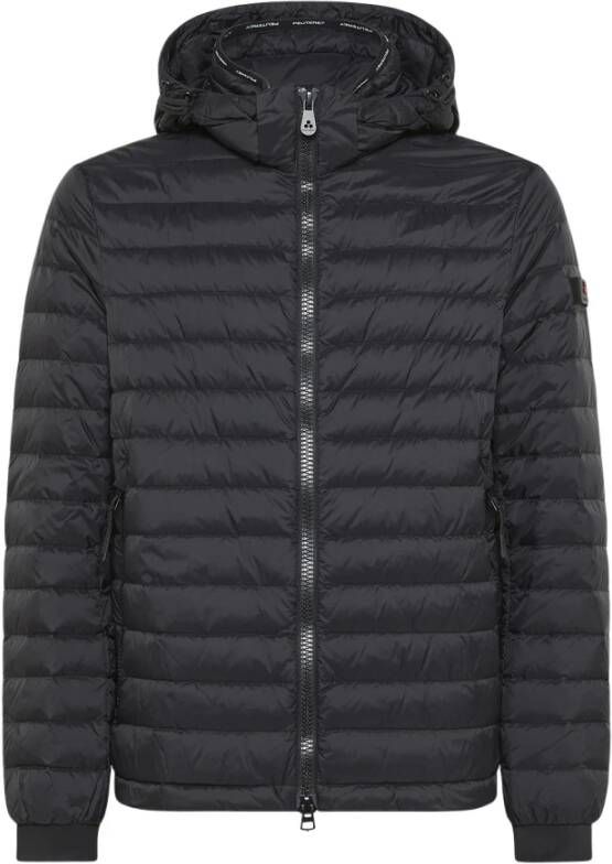 Peuterey Ultra lightweight and semi shiny down jacket , Zwart, Heren