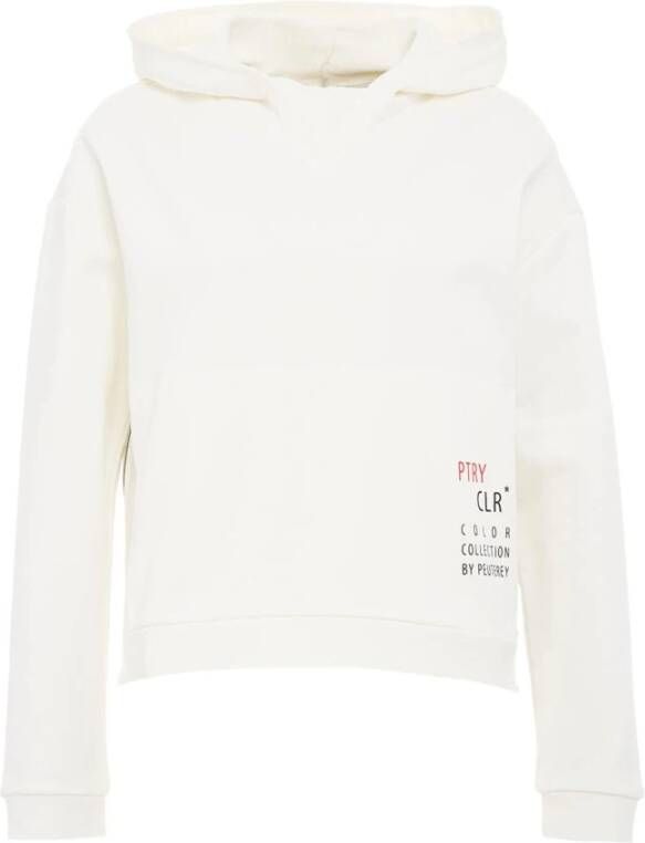 Peuterey Women Clothing Sweatshirts White Ss23 , Wit, Dames