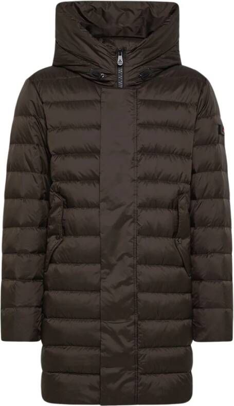 Peuterey Superlight 20 denier Nylon Parka , Bruin, Heren