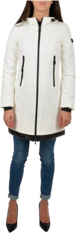 Peuterey Parka Jassen Wit Dames