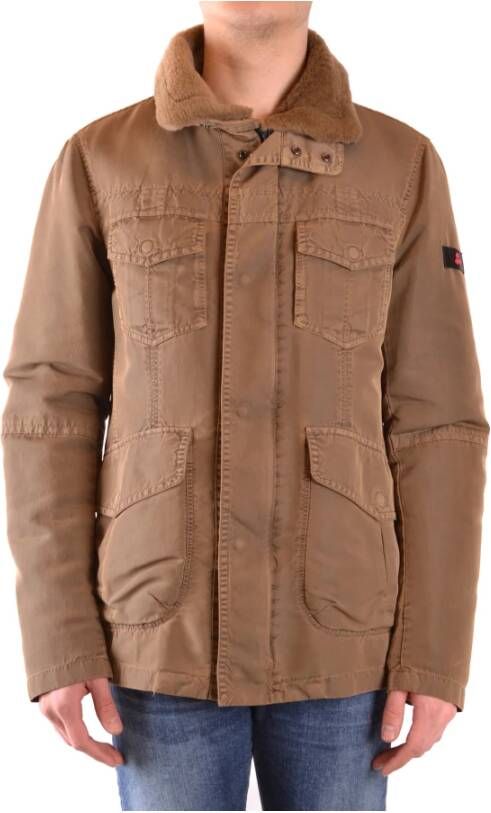 Peuterey Winterjassen Bruin Heren
