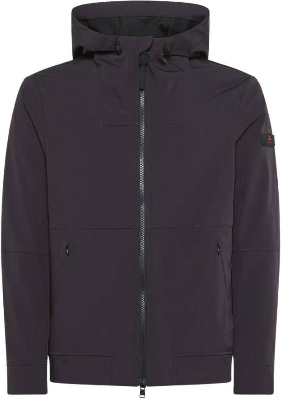 Peuterey Regular fit smooth bomber jacket , Blauw, Heren
