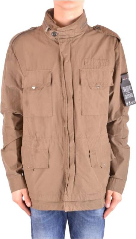 Peuterey Zomerjassen Bruin Heren