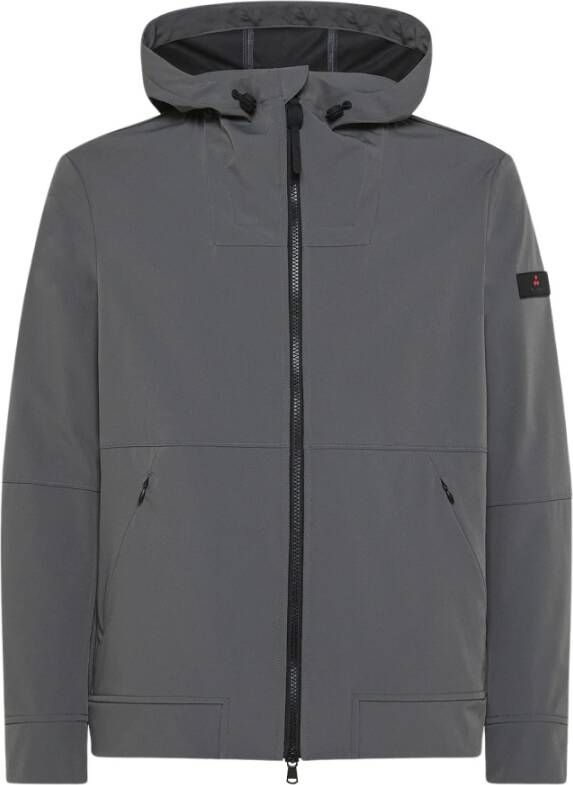 Peuterey Regular fit smooth bomber jacket , Grijs, Heren