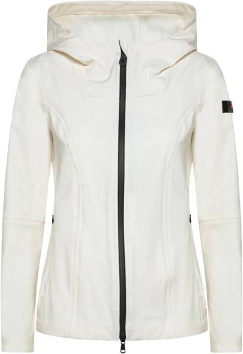 Peuterey Gekoppelde stof sweatshirt , Wit, Dames