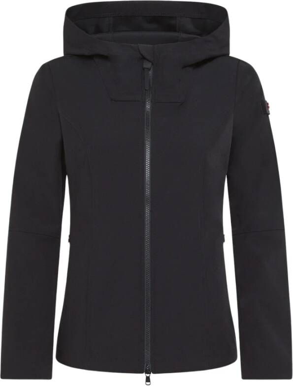 Peuterey Coupled fabric sweatshirt , Zwart, Dames