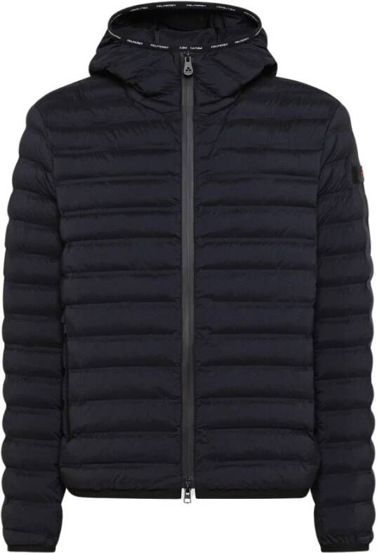 Peuterey Warm, lichtgewicht primaloft down jas , Zwart, Heren