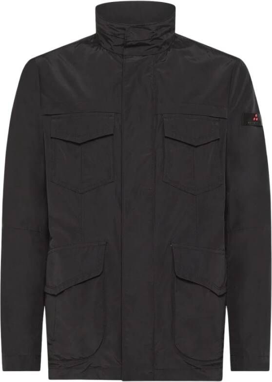 Peuterey Water repellent four pocket field jacket , Zwart, Heren