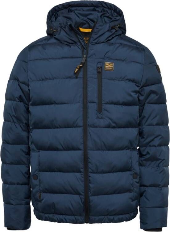 PME Legend Blauwe Gewatteerde Jas Short Jacket Skycontrol Icon 2.0
