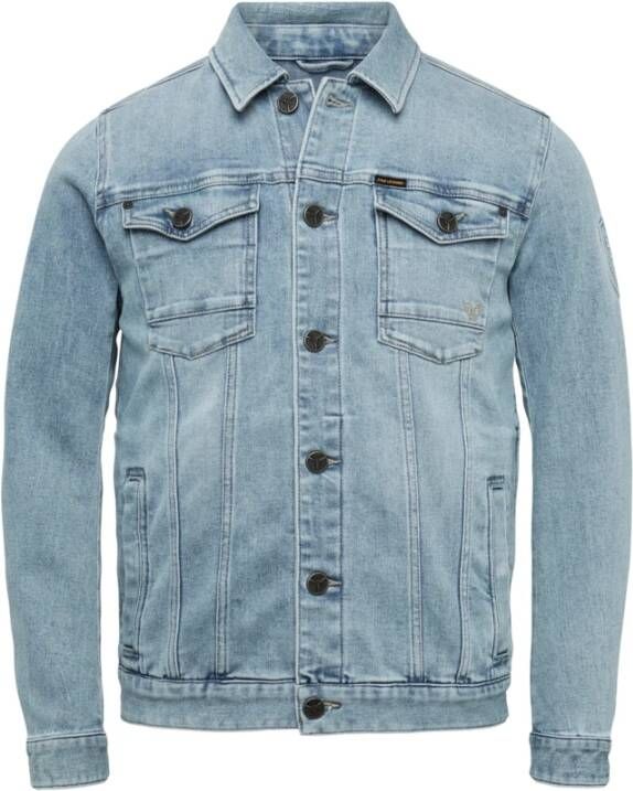 PME Legend Lichtblauwe Spijkerjas Denim Jacket Light Blue Finish