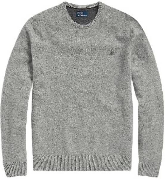 Ralph Lauren Fijngebreide pullover van wol met logoborduring