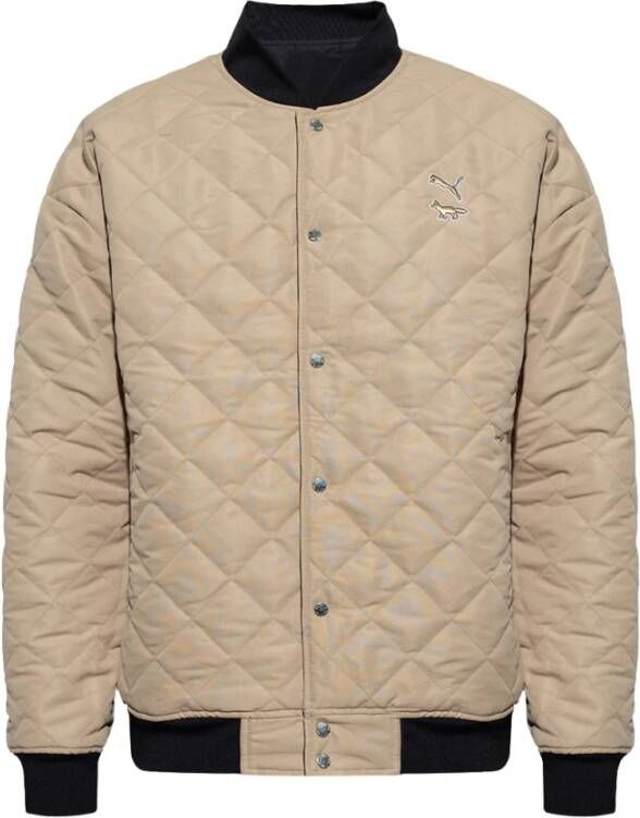 Puma Bomber jackets Beige Heren