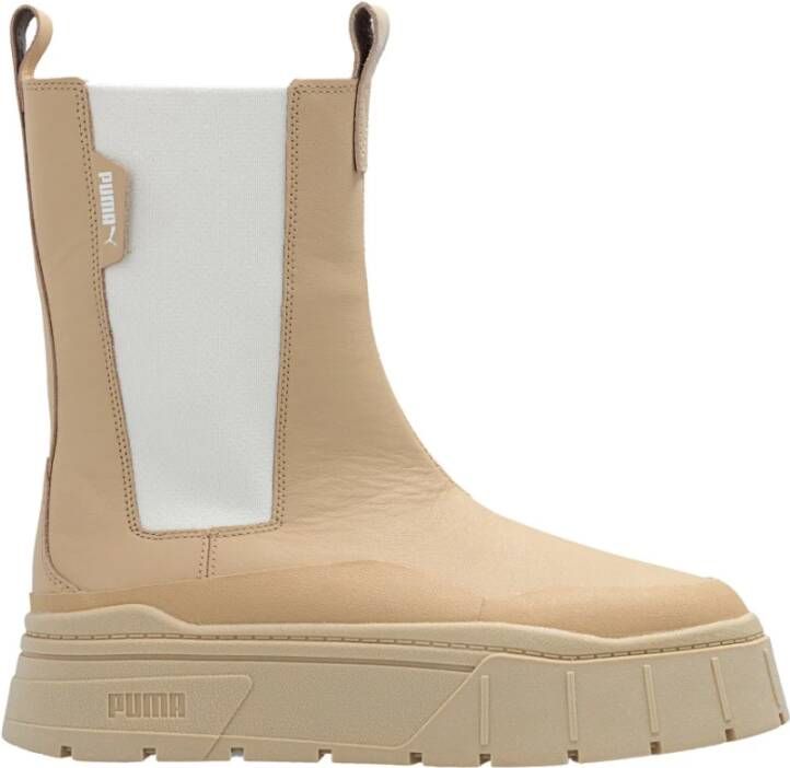 Puma Mayze Stack Chelsea Casual WNS laarzen , Beige, Dames