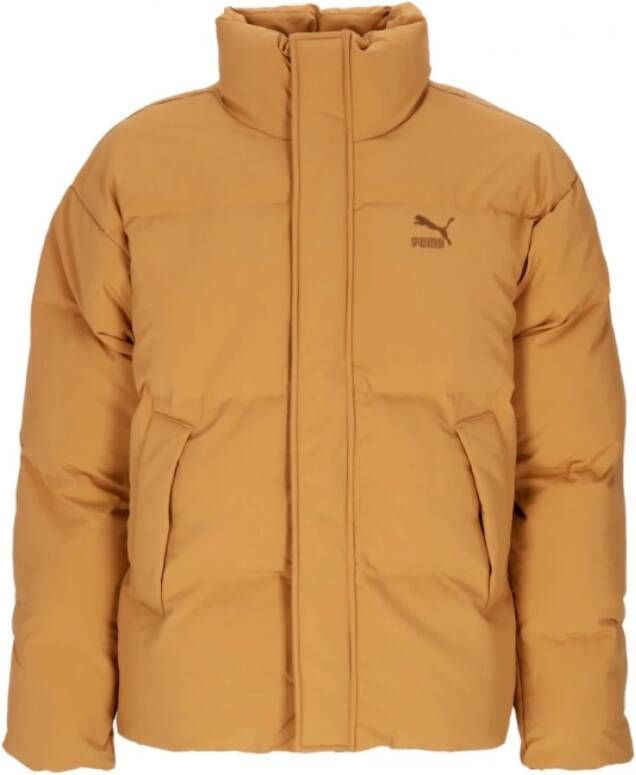 Puma Gewatteerde jassen Bruin Heren