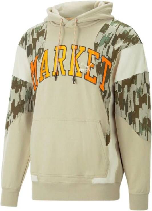 Puma Hoodies & sweatvesten Beige Heren