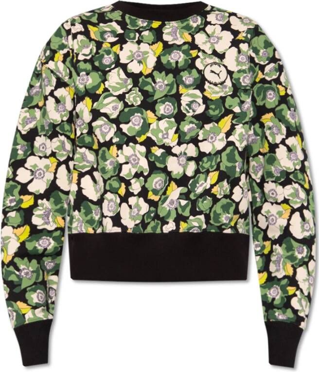 Puma Hoodies & Sweatvesten Groen Dames