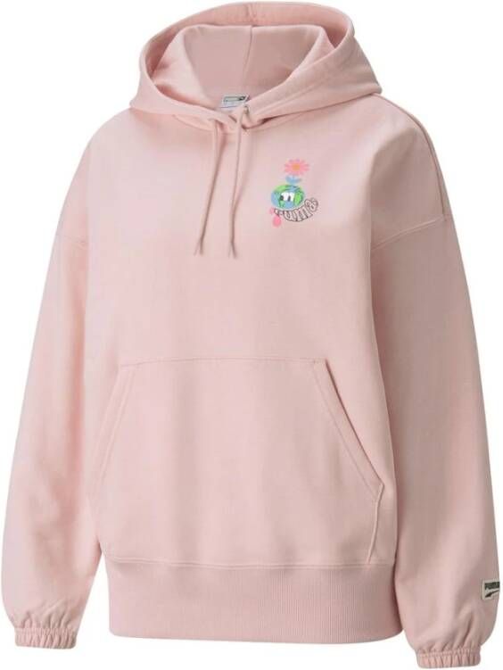 Puma Downtown Woman Sweatshirt , Roze, Dames