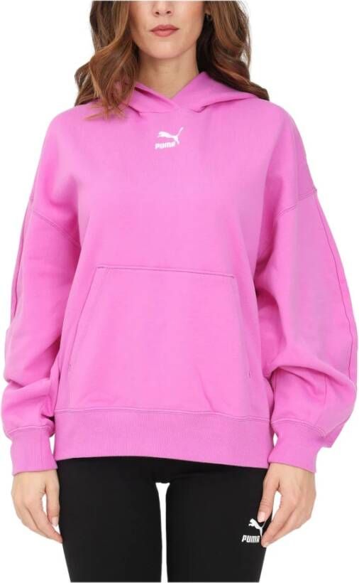 Puma Hoodies & Sweatvesten Roze Dames
