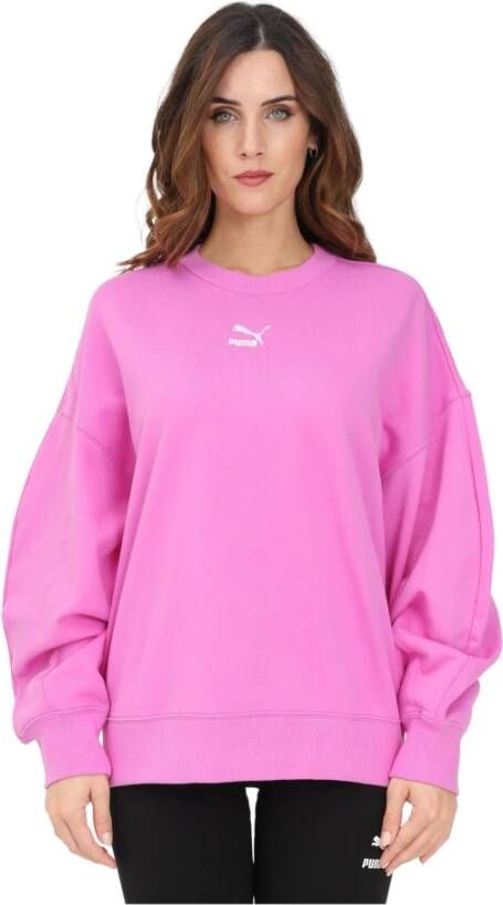 Puma Hoodies & Sweatvesten Roze Dames