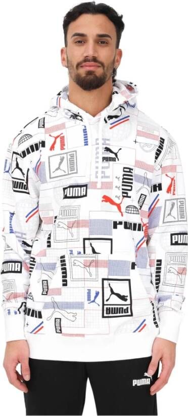 Puma Hoodies & sweatvesten Wit Heren