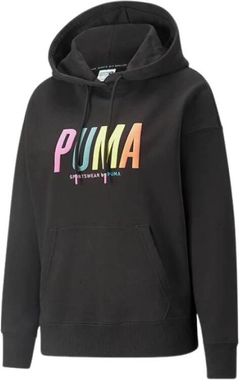 Puma Hoodies & Sweatvesten Zwart Dames