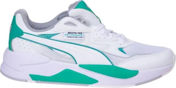 Puma mercedes amg 1 x ray speed sneakers wit/groen heren