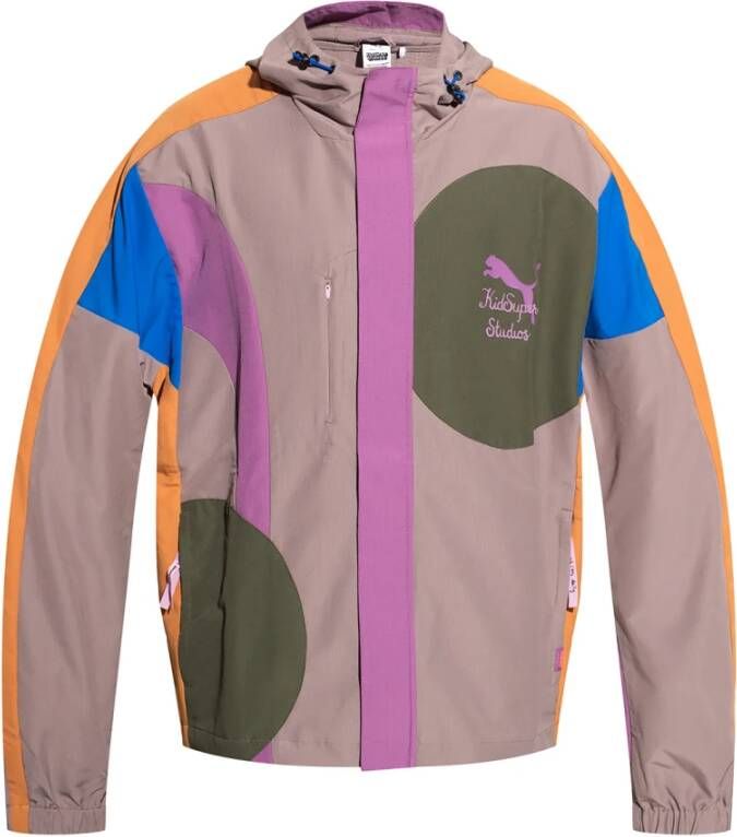 Puma Zomerjassen Roze Heren