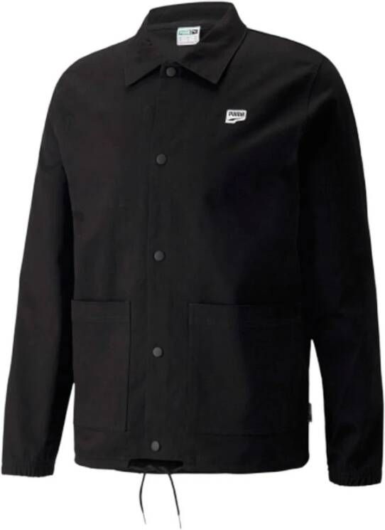 Puma Coach Chaquette in de binnenstad , Zwart, Heren