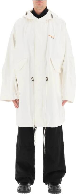 Raf Simons Trenchcoats & Mantels Beige Heren