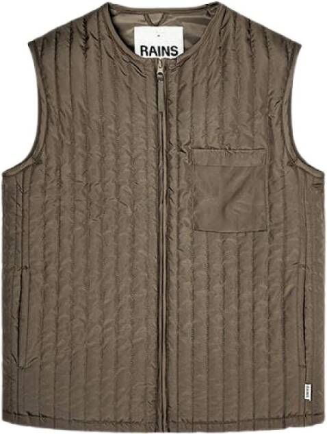 Rains Bodywarmers Bruin unisex