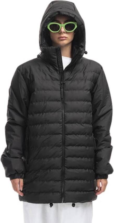 Rains Gewatteerde jassen Zwart unisex
