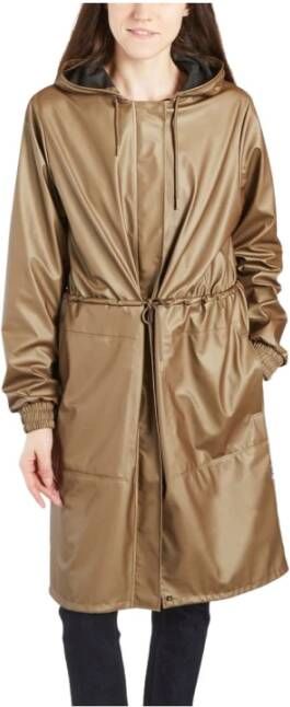 Rains String Park 18550 jacket , Bruin, Dames