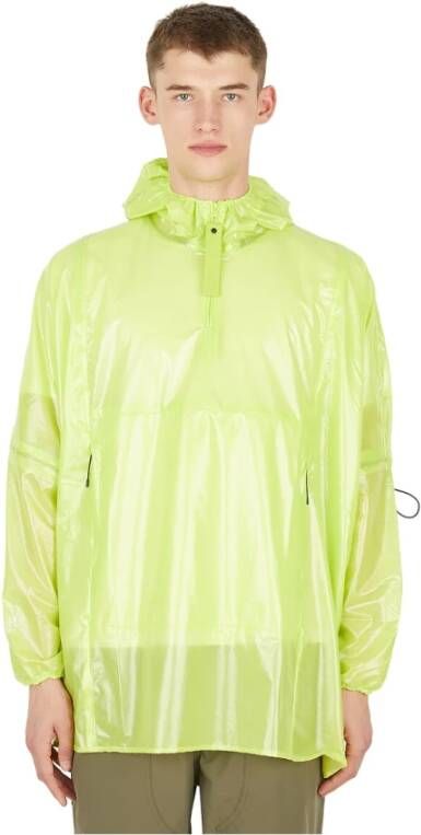 Rains Ultralight anorak reflecterende digitale kalk , Groen, Unisex