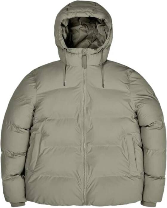 Rains Winterjassen Beige Heren