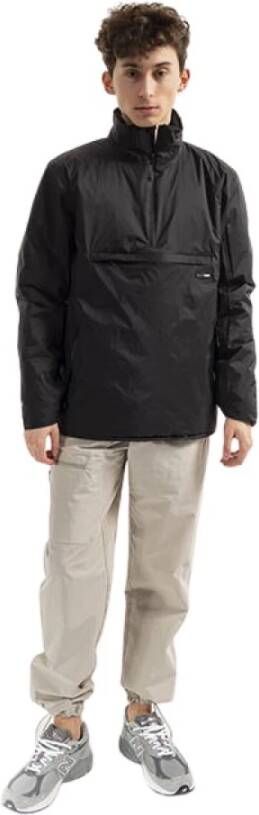 Rains Kurtka Padded Nylon Anorak , Zwart, Heren