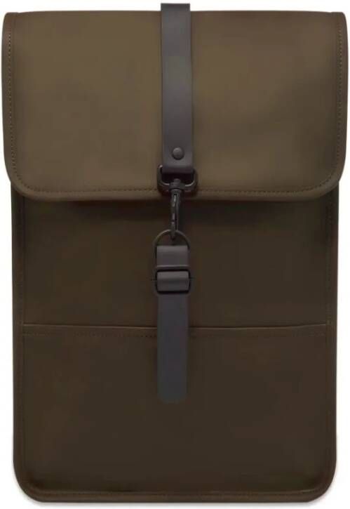 Rains Backpacks Mini Wood , Bruin, Unisex
