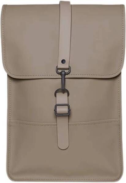 Rains Mini waterafstotende rugzak met 15 inch laptopvak