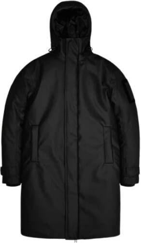 Rains Trenchcoats & Mantels Zwart unisex