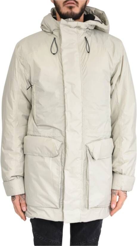 Rains Winterjassen Beige Heren