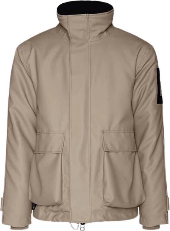 Rains Glaczial Jacket 1527 , Bruin, Unisex