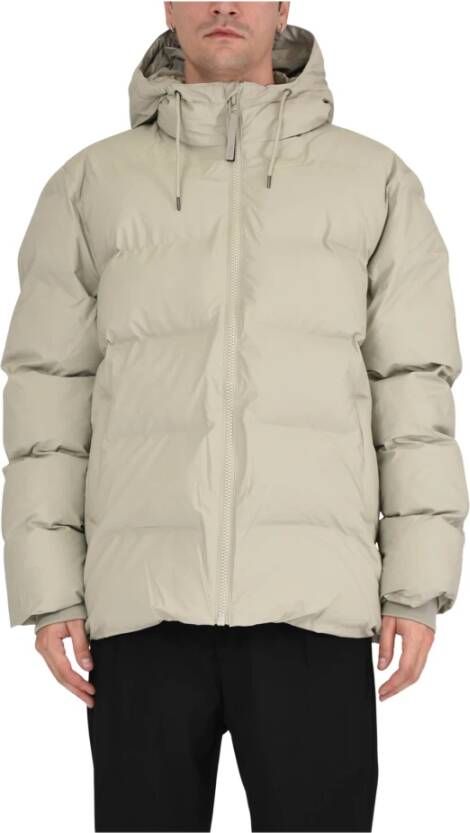 Rains Winterjassen Grijs Heren