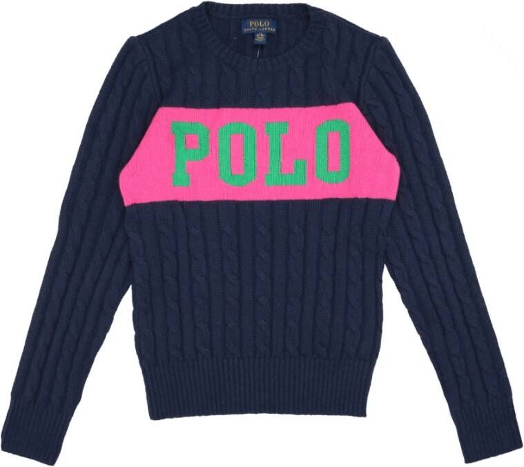 Ralph Lauren Truien met ronde hals , Blauw, Heren