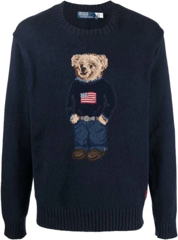Ralph Lauren Truien met ronde hals , Blauw, Heren
