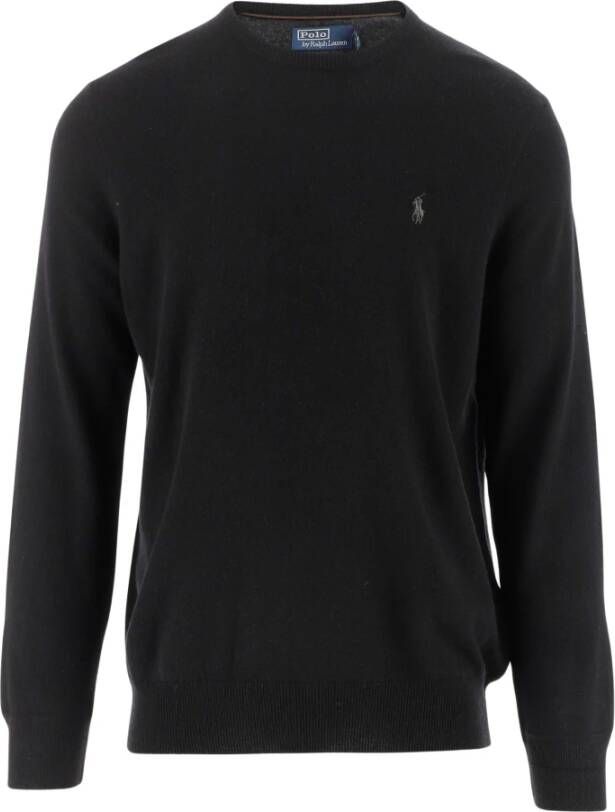 Ralph Lauren Truien met ronde hals , Zwart, Heren