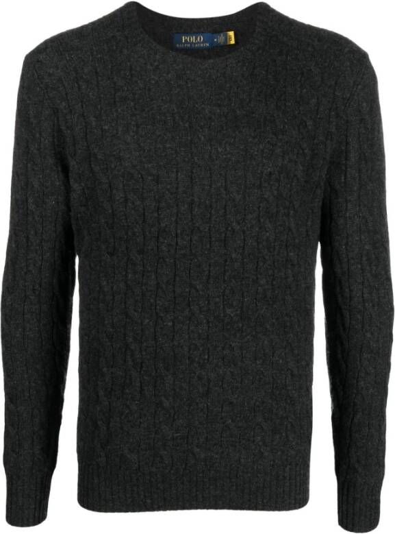 Ralph Lauren Truien met ronde hals , Zwart, Heren
